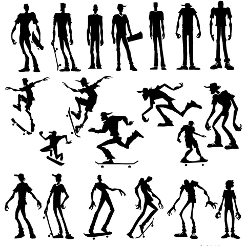 Skate Wii Concept art